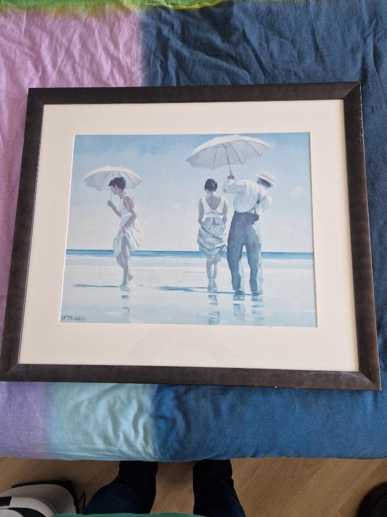 Schilderij Jack Vettriano Sweet Bird of Youth, Antiek en Kunst, Ophalen