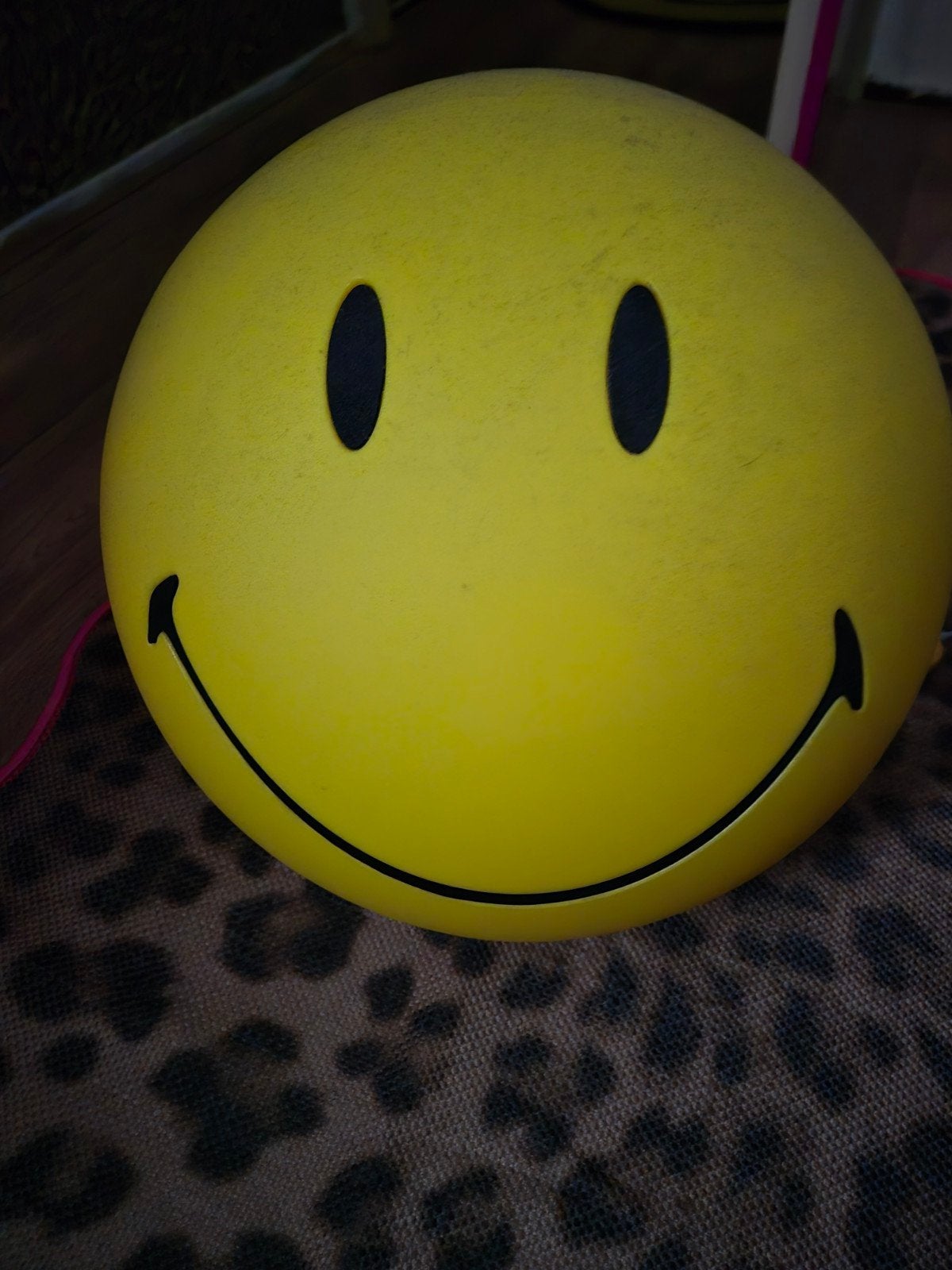 Mr Maria Smiley Lamp XL & Fred van Leer Kleed, Overige merken, Kunststof, Geel, Ophalen of Verzenden
