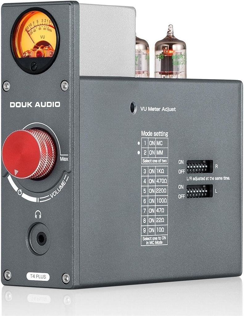 Douk Audio T4 PLUS HiFi Vaccum Tube Phono Preamp for Turntab, Ophalen of Verzenden, Nieuw, Thorens