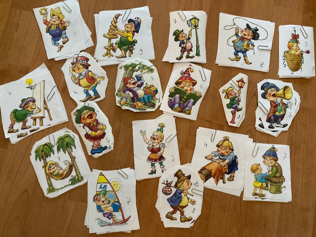 Plaatjes voor 3 D kaarten te maken (Volk van Laaf), Ophalen of Verzenden, Nieuw, Overige thema's, Knipvel