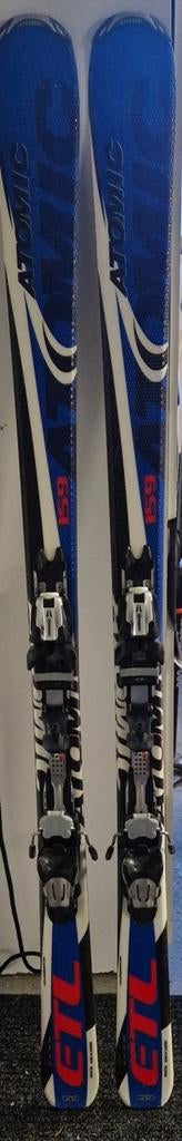 Skies atomic 159 etl, Ophalen, 140 tot 160 cm, Gebruikt, Atomic