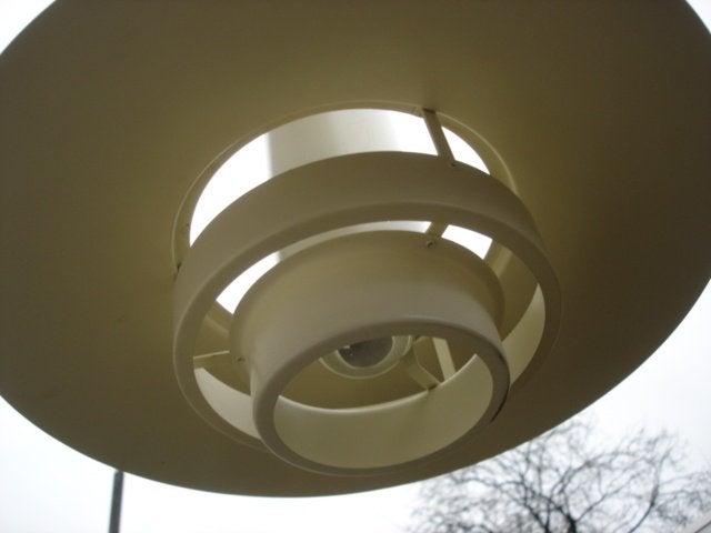 Vintage Fog & Mørup hanglamp Falcon Andreas Hansen '60, Huis en Inrichting, Ophalen of Verzenden, Gebruikt, Metaal