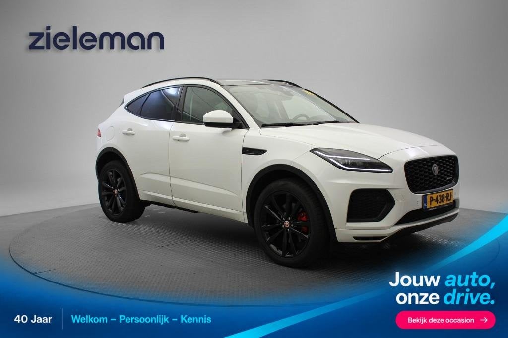 Jaguar E-PACE 1.5 P300e AWD R-Dynamic HSE - Panorama, Carpla, Auto's, Met garantie (alle), Verwarmde buitenspiegels, Wit, Leder