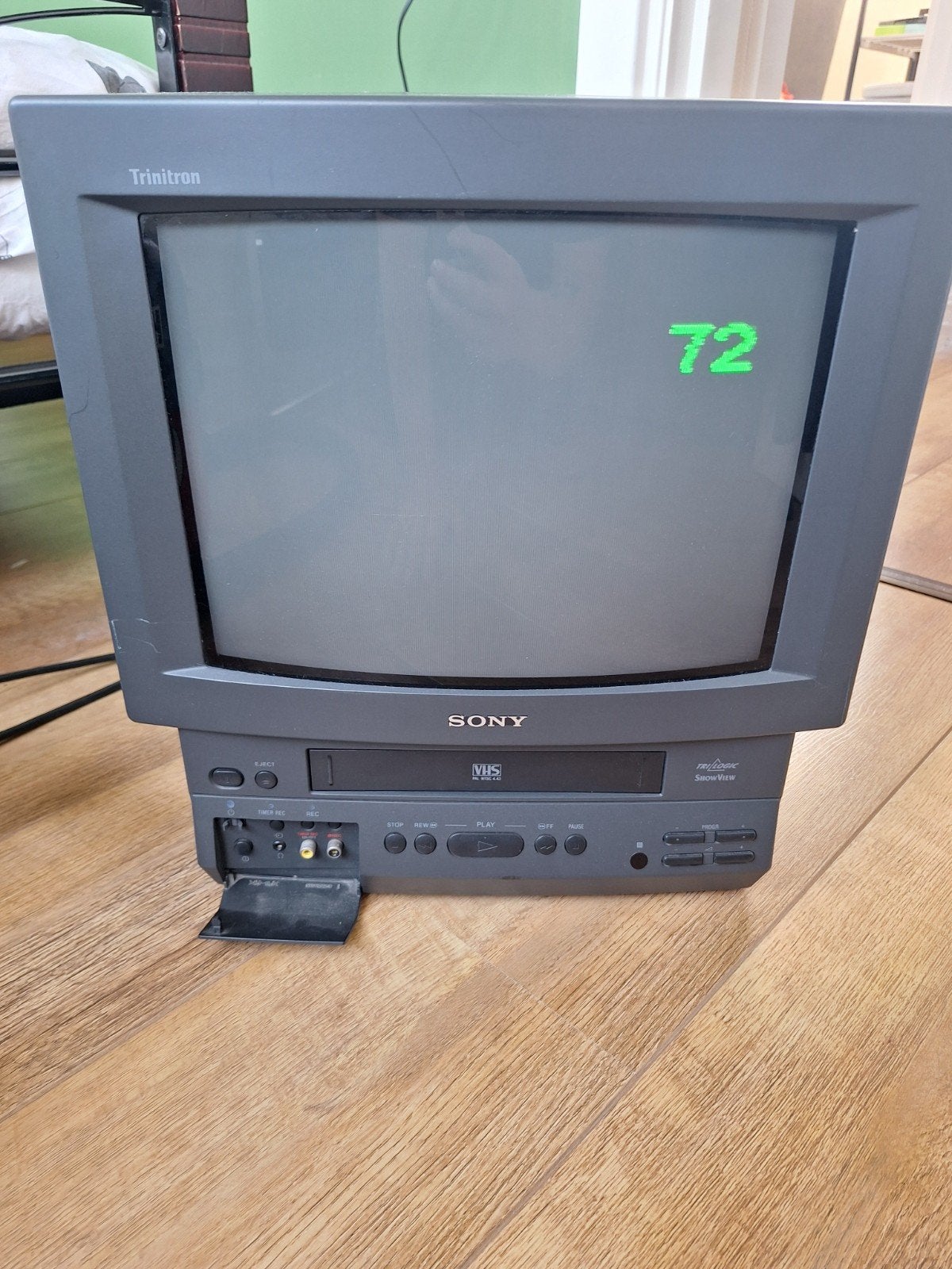 Sony Trinitron TV met ingebouwde VHS-speler, Ophalen, Gebruikt, Minder dan 40 cm, Sony