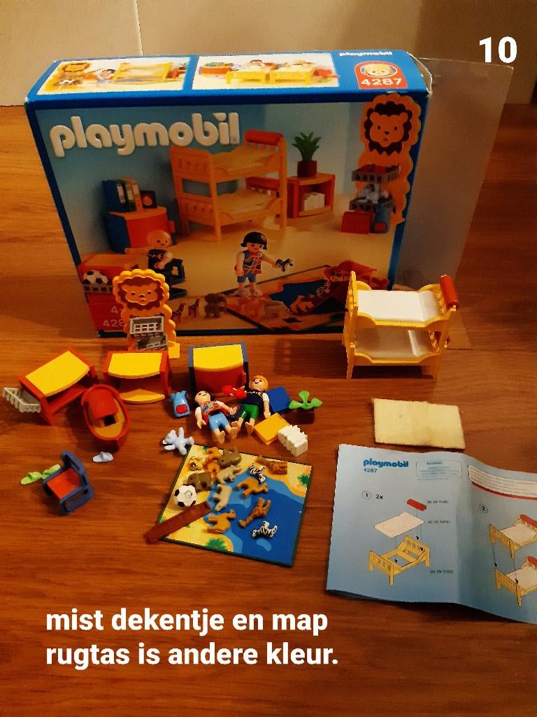 Playmobil set 4287 Kinderkamer., Ophalen of Verzenden, Zo goed als nieuw