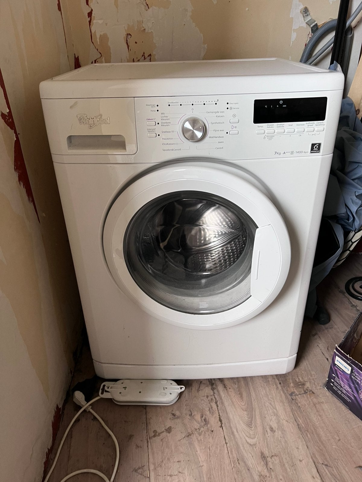 Whirlpool wasmachine GRATIS OPHALEN, Witgoed en Apparatuur, Ophalen, Zo goed als nieuw, 85 tot 90 cm, 1200 tot 1600 toeren