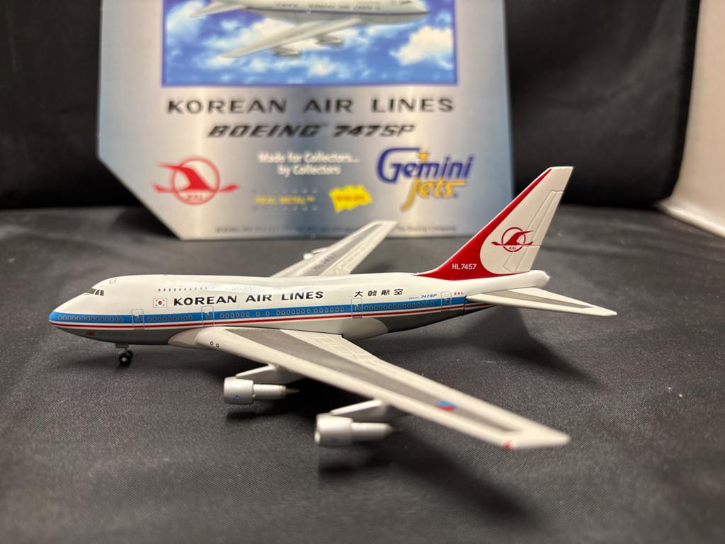 Gemini Jets Korean Air Lines Boeing 747SP Schaalmodel 1:400, Verzamelen, Luchtvaart en Vliegtuigspotten, Ophalen of Verzenden