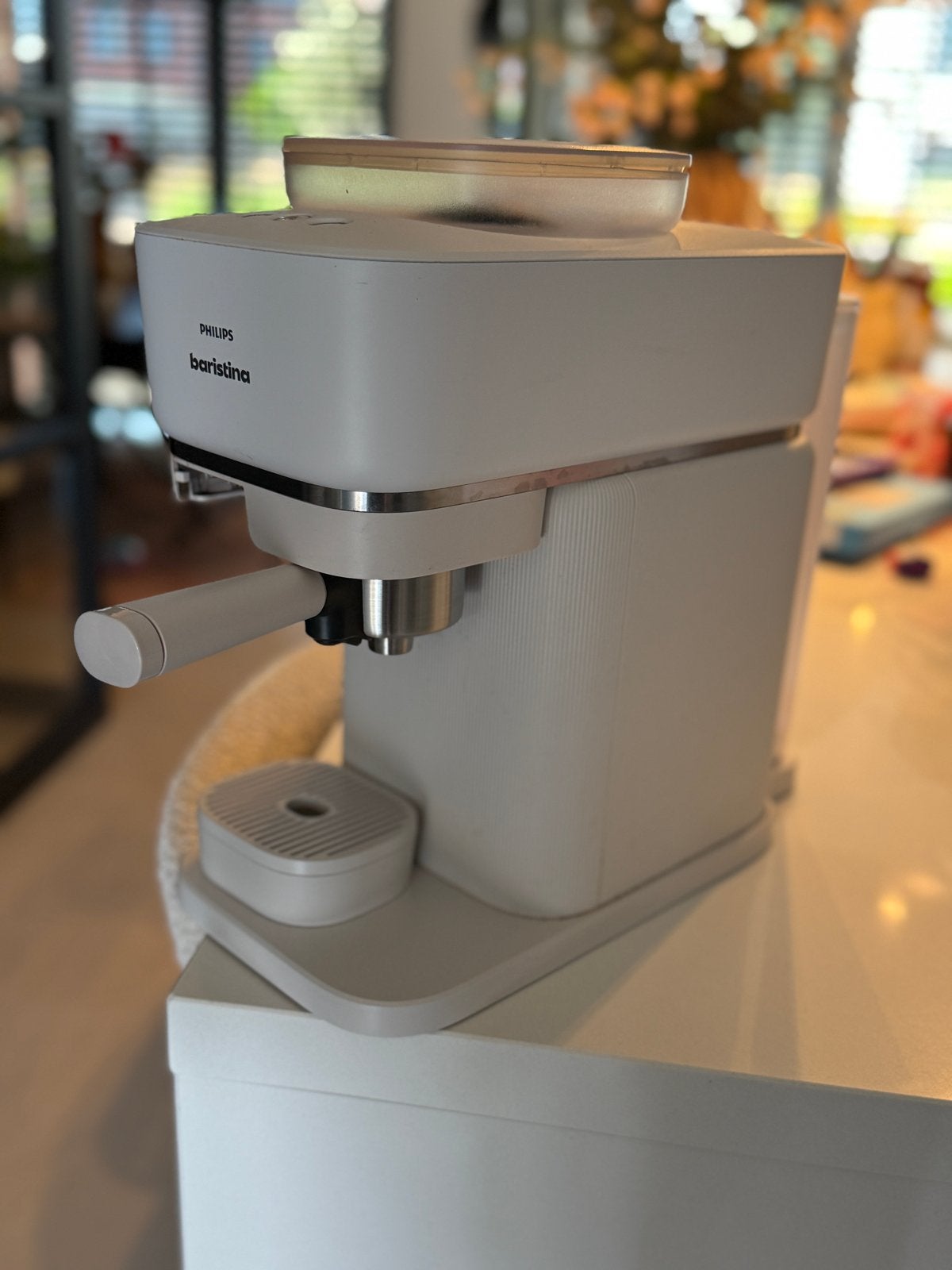 Philips Baristina bonen koffiemachine, Ophalen, Afneembaar waterreservoir, Espresso apparaat, Gemalen koffie