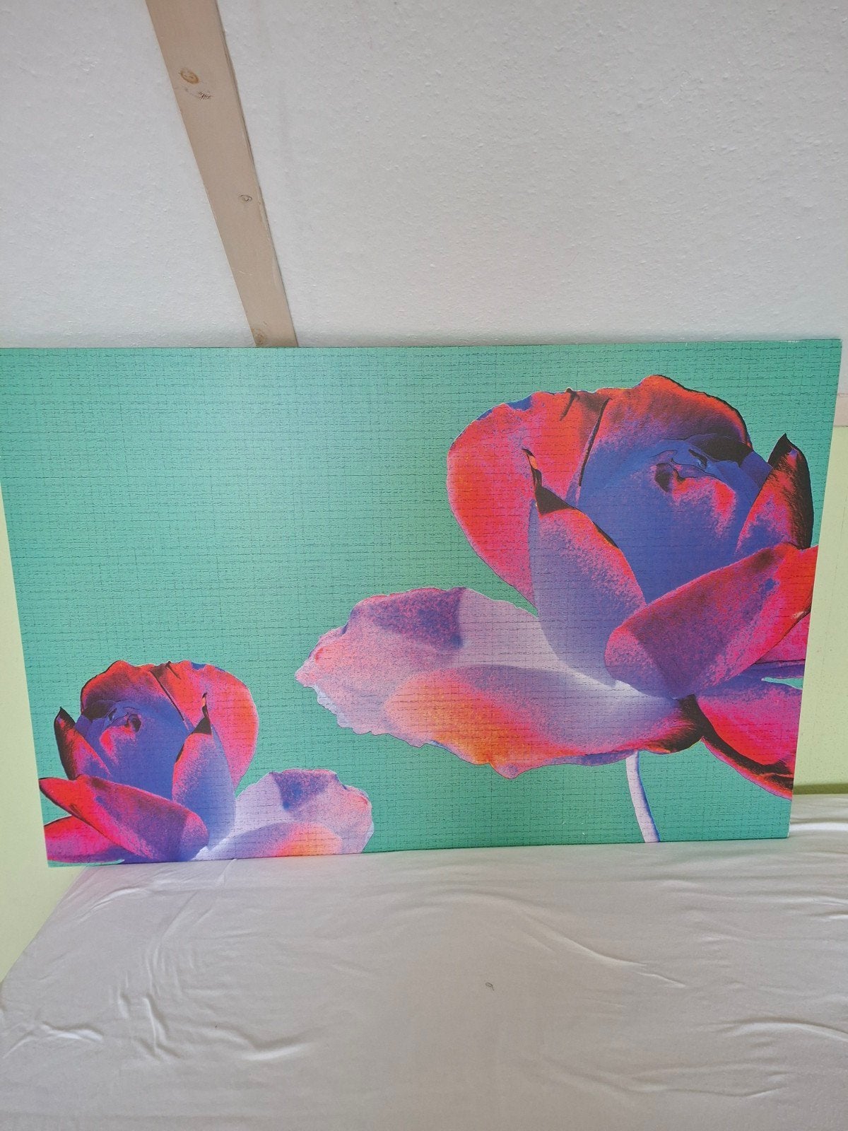 IKEA canvas schilderij, Ophalen
