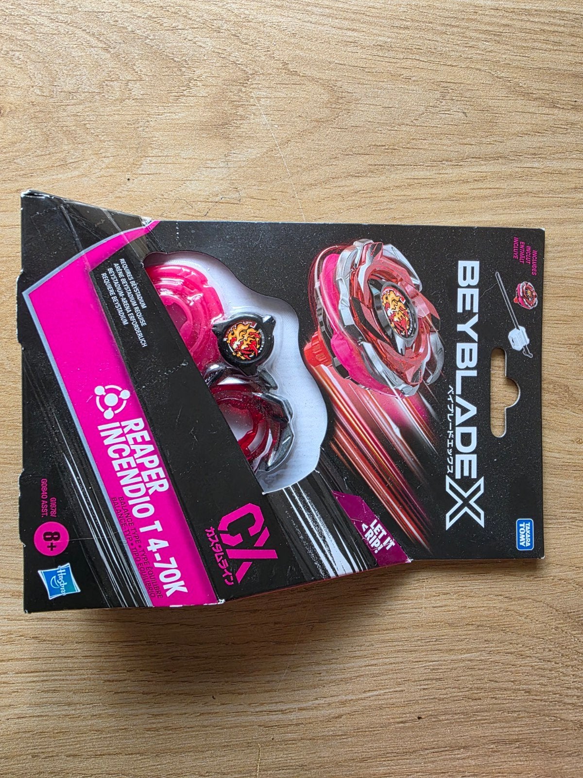 Beyblade X Reaper Incendio T4-70K - Nieuw in verpakking, Ophalen of Verzenden, Nieuw