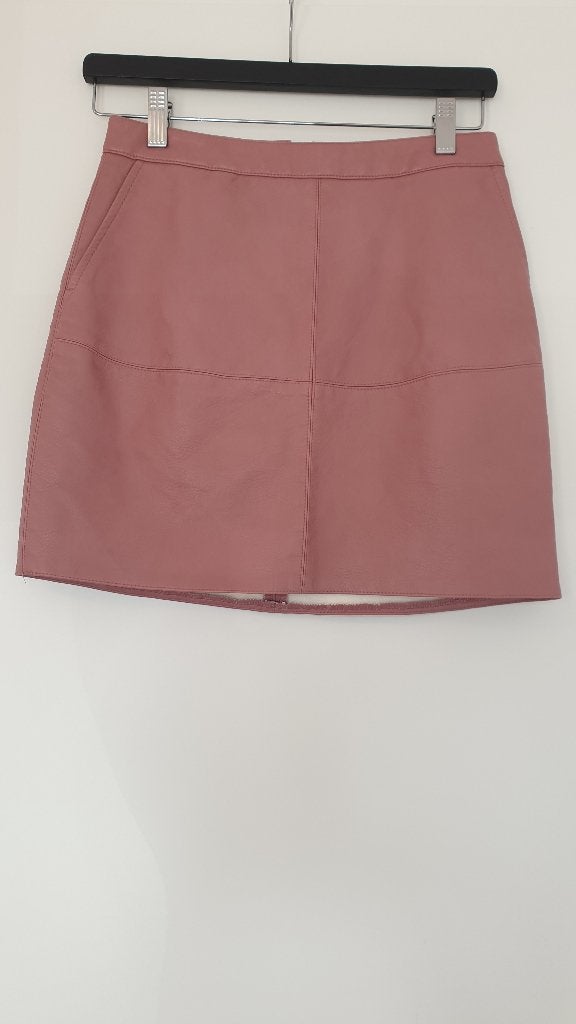 Cotton Club Rok Faux Leather Roze maat XS, Ophalen of Verzenden, Zo goed als nieuw, Roze, Boven de knie