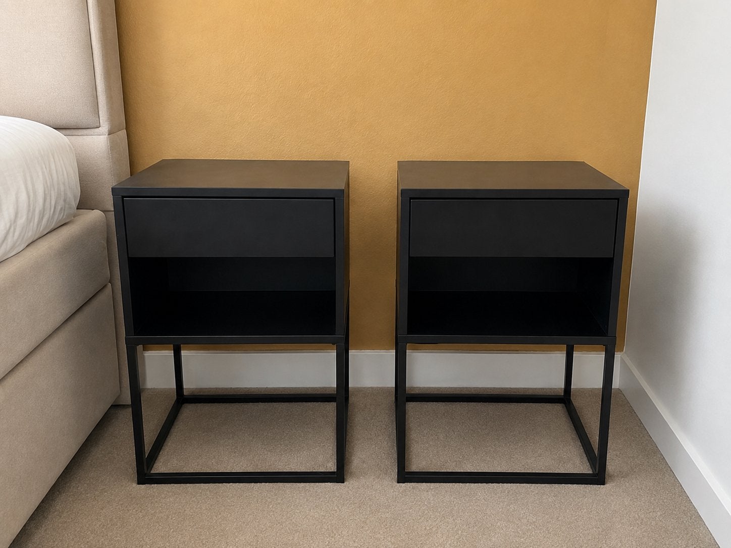 Nachtkastje Ikea Vikhammer, Ophalen, Gebruikt, Minder dan 45 cm, 55 tot 70 cm