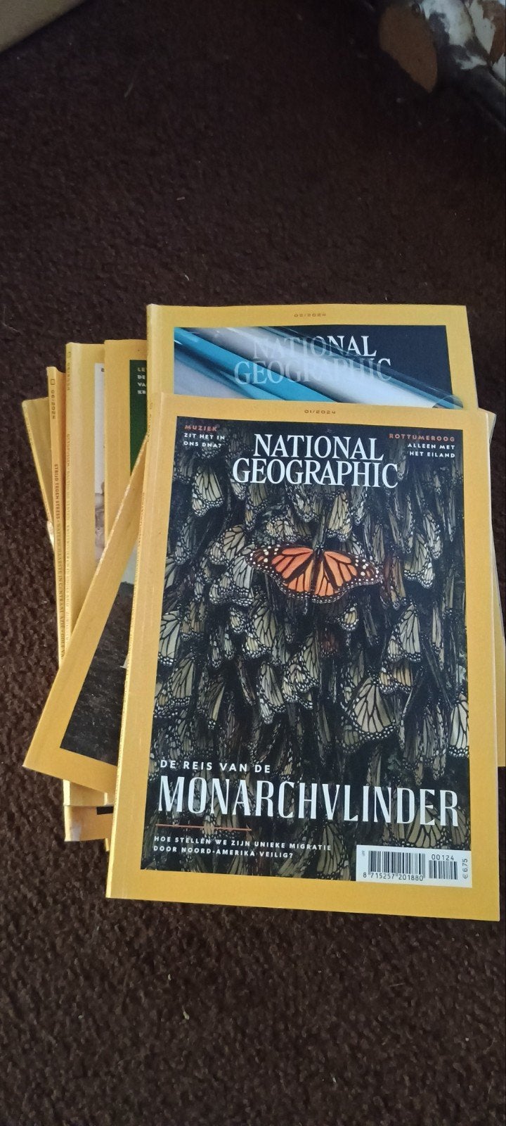 National Geographic Jaargang 2024 - Complete Set, Boeken, Ophalen of Verzenden, Gelezen, Wetenschap en Natuur