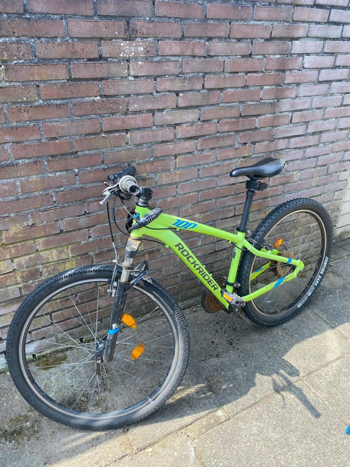 Rockrider (Decathlon) ST100 Mountainbike, Gebruikt, Hardtail, Heren, Schijfrem