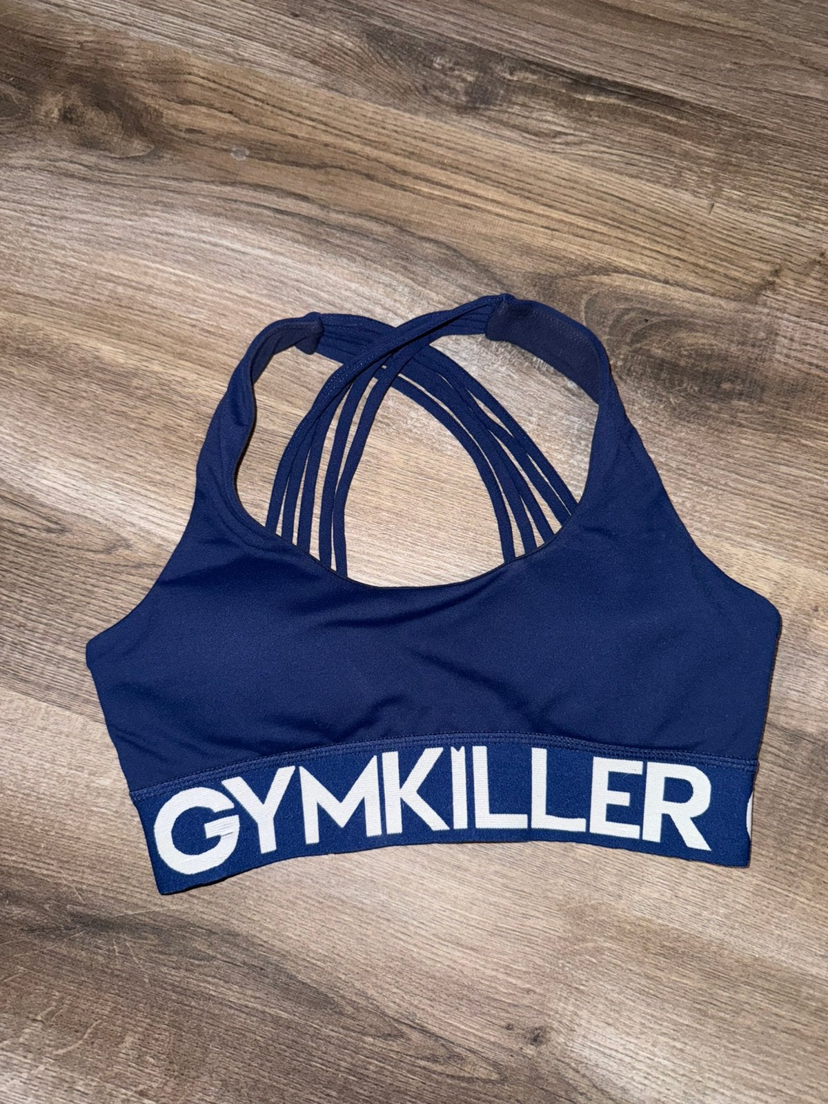 Gymkiller sport-bh donkerblauw maat S, Kleding | Dames, Blauw, Ophalen of Verzenden, Maat 36 (S), Fitness of Aerobics
