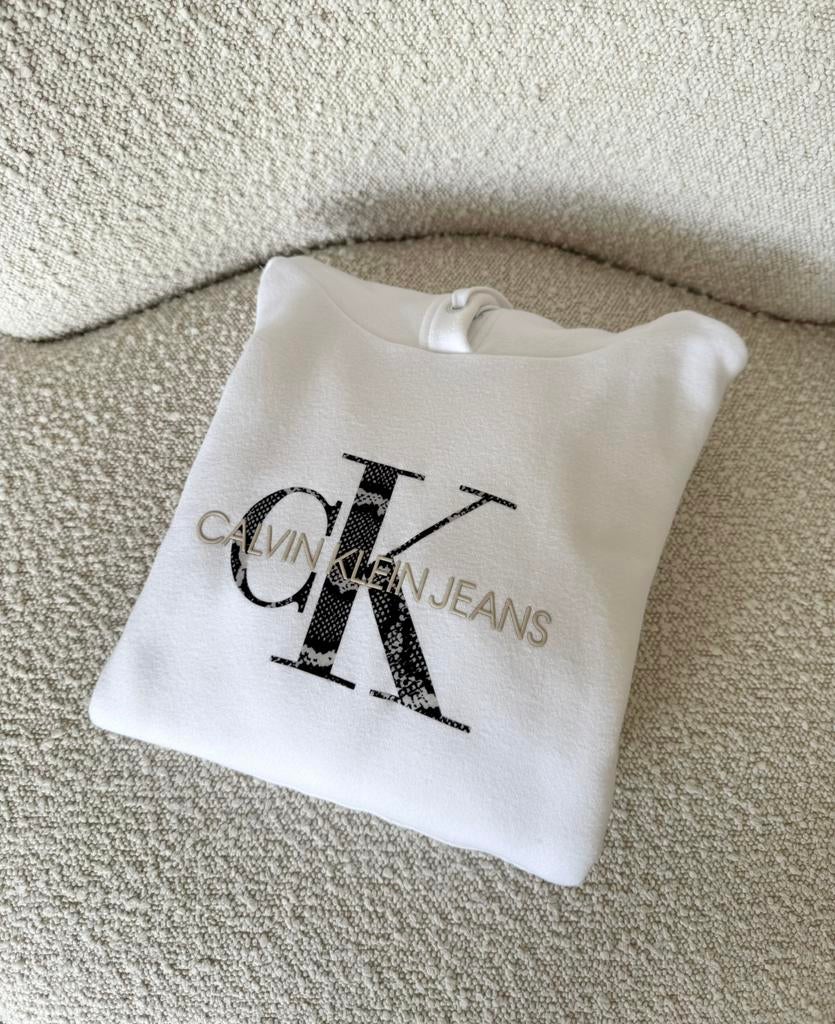 Calvin Klein trui XS Wit, Ophalen, Zo goed als nieuw, Maat 34 (XS) of kleiner, Wit