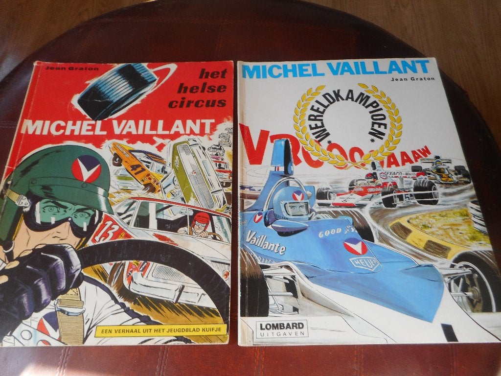 Michel Vaillant, Gelezen, Jean Graton, Verzenden, Meerdere stripboeken