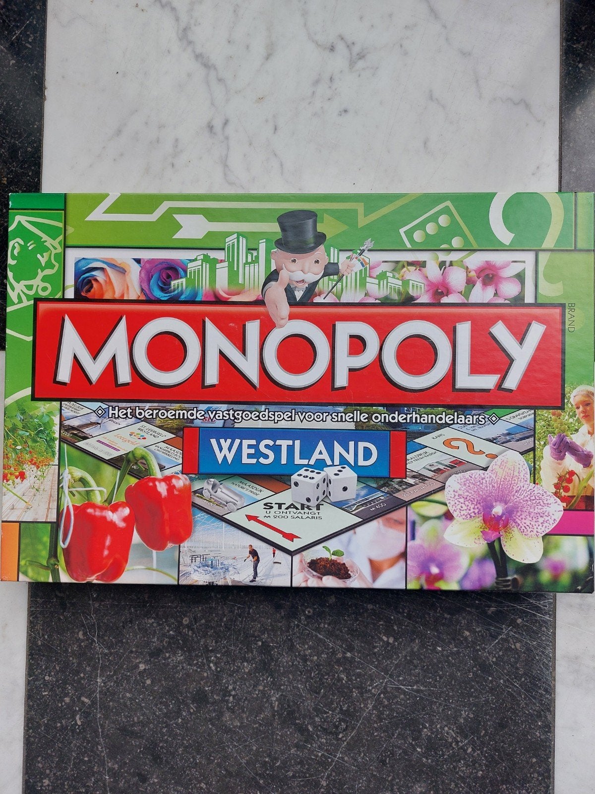 Monopoly Westland Speciale Editie - Het Vastgoedspel, Vijf spelers of meer, Ophalen of Verzenden, Gebruikt, Parker Brothers / Hasbro