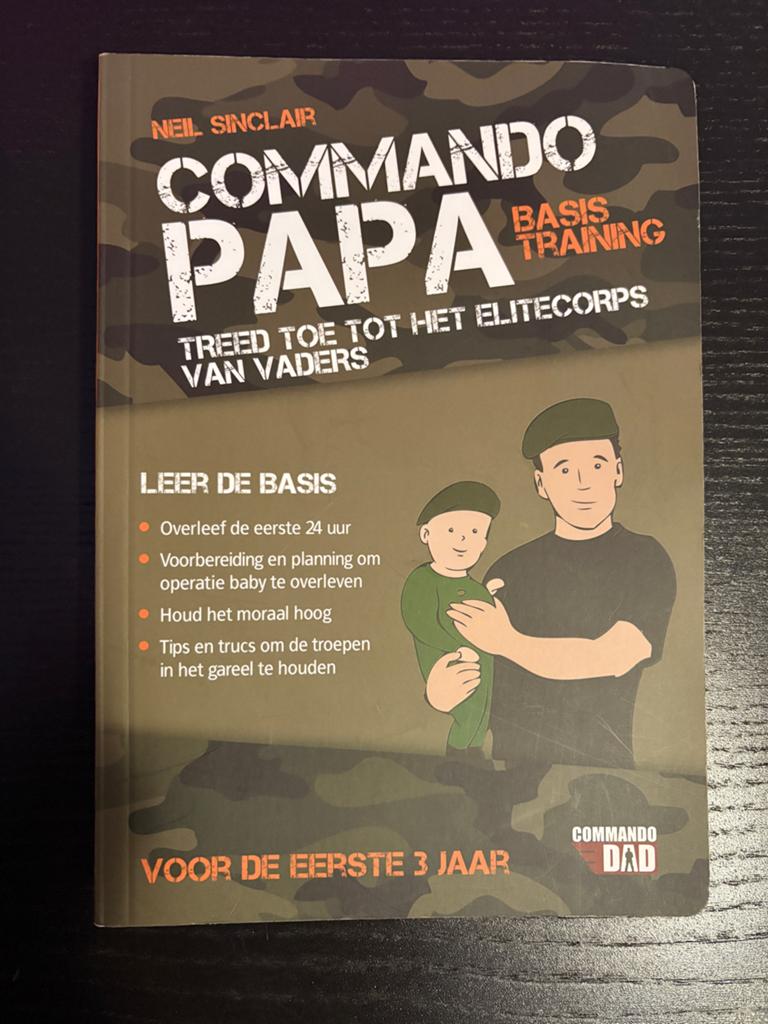 Commando Pappa, Boeken, Ophalen of Verzenden, Zo goed als nieuw, Zwangerschap en Bevalling