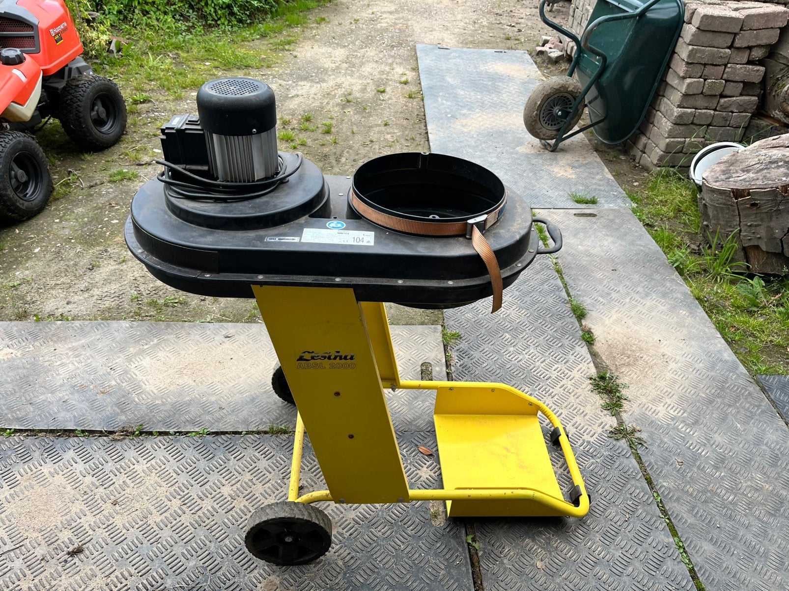 Lescha afzuiging ABSL2000, Doe-het-zelf en Verbouw, Ventilatie en Afzuiging, Ophalen, Gebruikt, Afzuiger