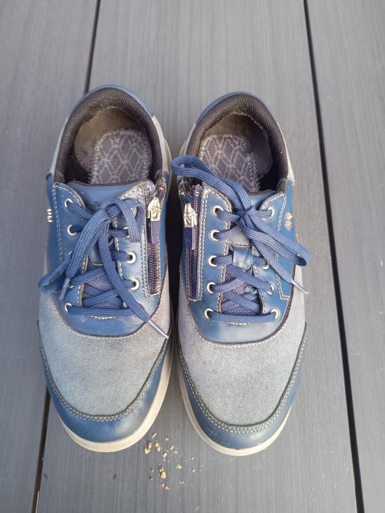 Kybun schoenen maat 39 (40 1/3) - Gedragen, goede staat, Blauw, Ophalen of Verzenden, Sneakers of Gympen, Gedragen
