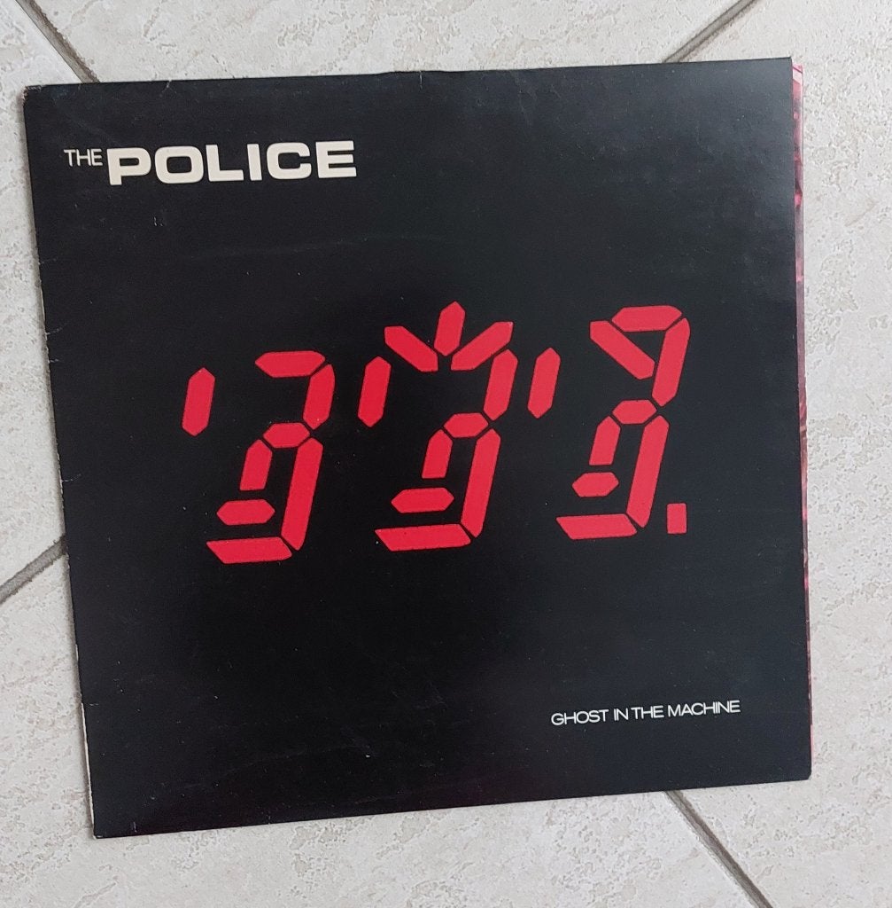 THE POLICE LP.GHOST IN THE MACHINE, Ophalen of Verzenden, Gebruikt, Overige formaten