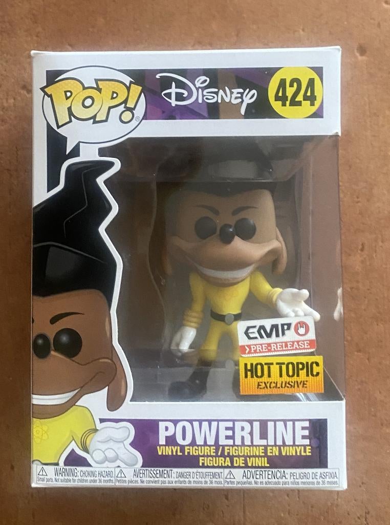 Funko pop disney nr. 424 Powerline , Ophalen of Verzenden, Nieuw