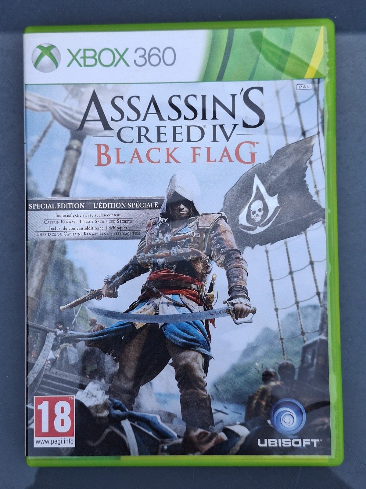 Assassin's Creed IV Black Flag Special Edition Xbox 360, Avontuur en Actie, Online, Vanaf 18 jaar, 1 speler