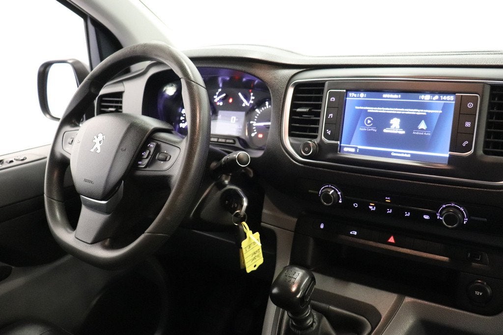 Peugeot Expert 2.0 BlueHDI 123PK L2 EURO 6 - Airco - Navi -, Voorwielaandrijving, Gebruikt, 4 cilinders, Leder en Stof