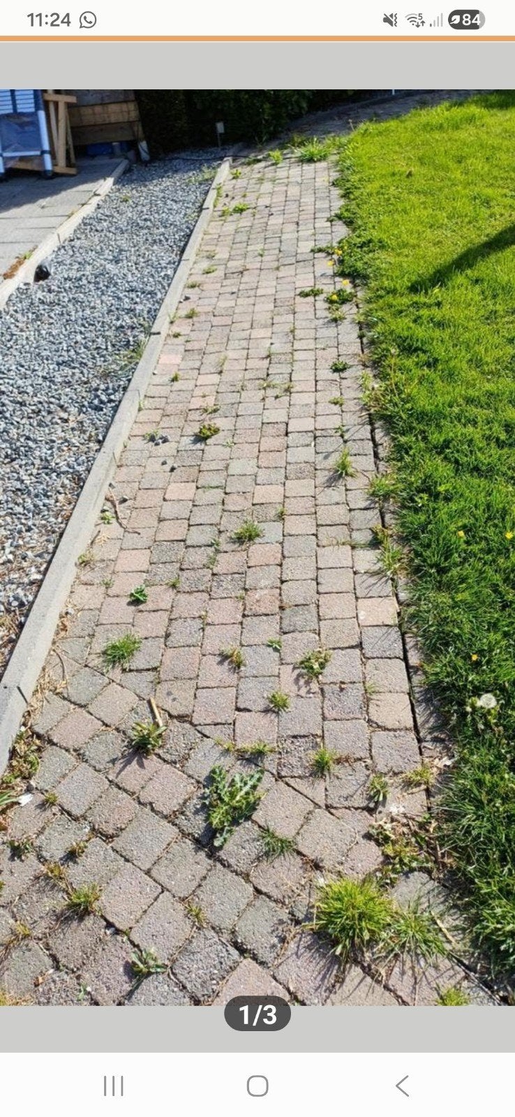 Gratis koppelstones, Tuin en Terras, Ophalen of Verzenden, Gebruikt, Beton, Klinkers