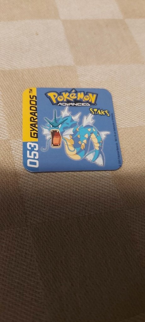 magneet speelgoed pokemon panini staks Gyarados, Ophalen of Verzenden, Nieuw, Overige merken