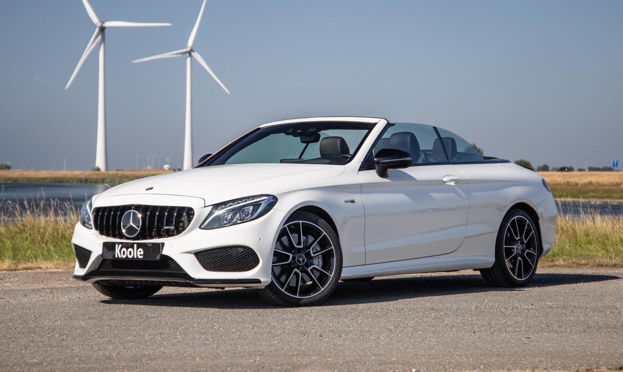 Mercedes-Benz C-klasse Cabrio AMG 43 4MATIC DEALER ONDERHOUD, Auto's, Mercedes-Benz, Automaat, Gebruikt, Euro 6, 1770 kg