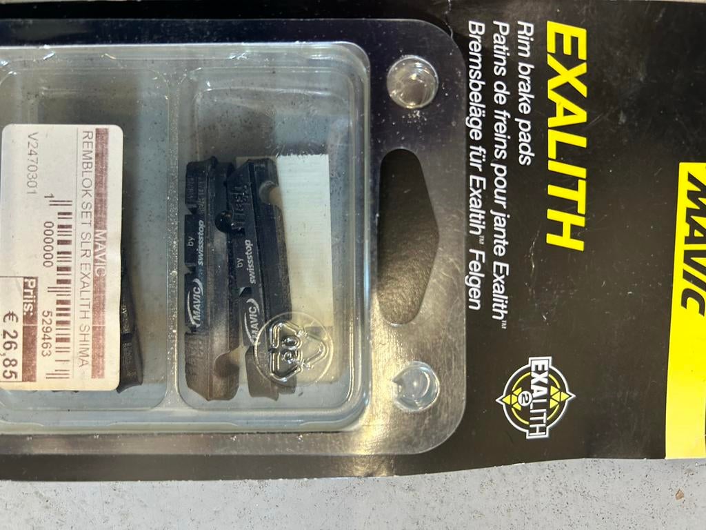 Mavic Exalith Remblokken Set - Nieuw in verpakking, Ophalen, Remmen, Nieuw, Rubber