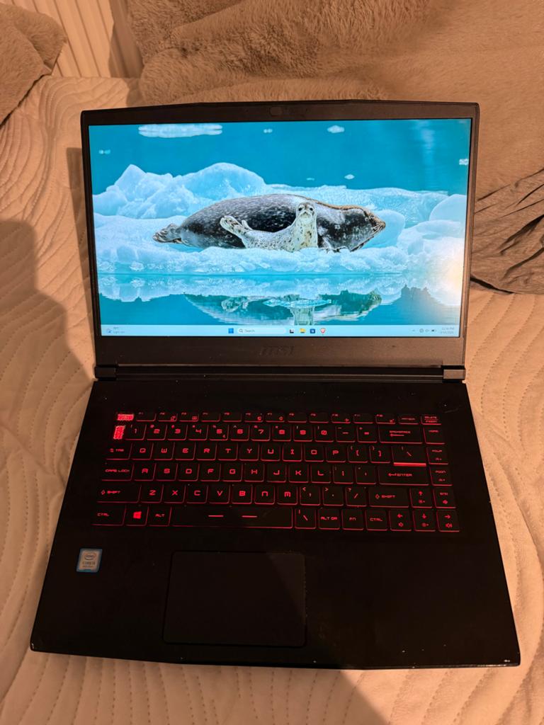 MSI Gaming Laptop - Intel Core i5-9300H, 16GB RAM, RTX 2060, Gebruikt, Met videokaart, 2 tot 3 Ghz, Ophalen of Verzenden