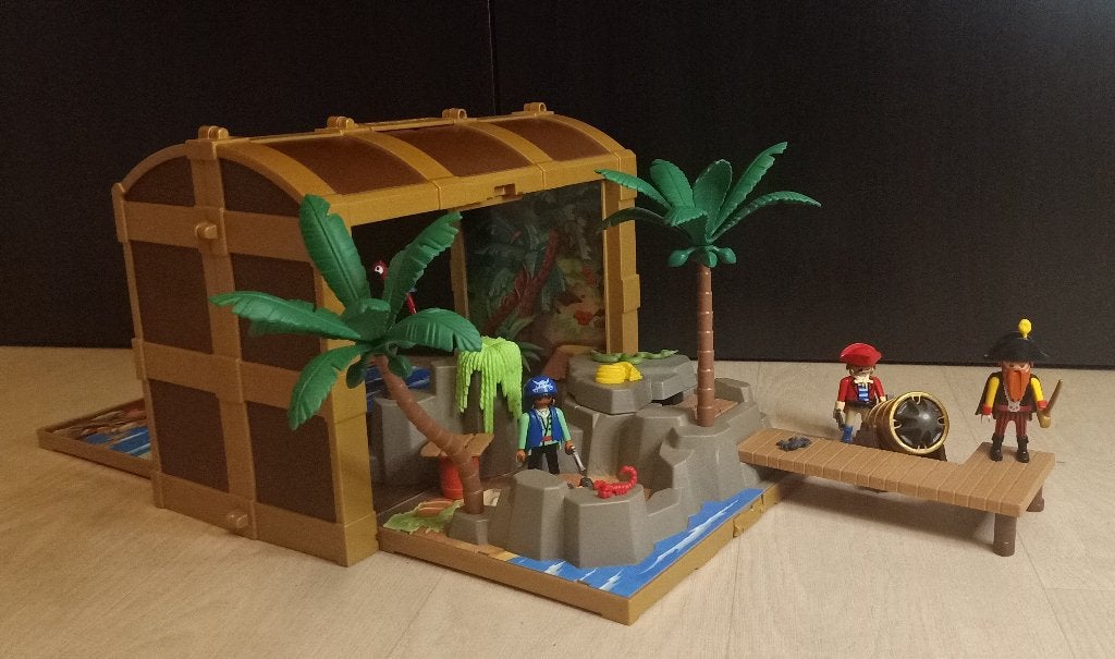 Playmobil - 4432 Schatkist, Ophalen of Verzenden, Gebruikt, Complete set