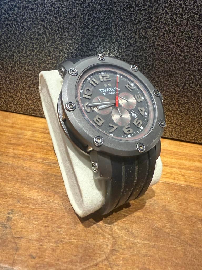 TW Steel Limited Edition Mick Doohan Horloge, Overige merken, Gebruikt, Staal, Polshorloge