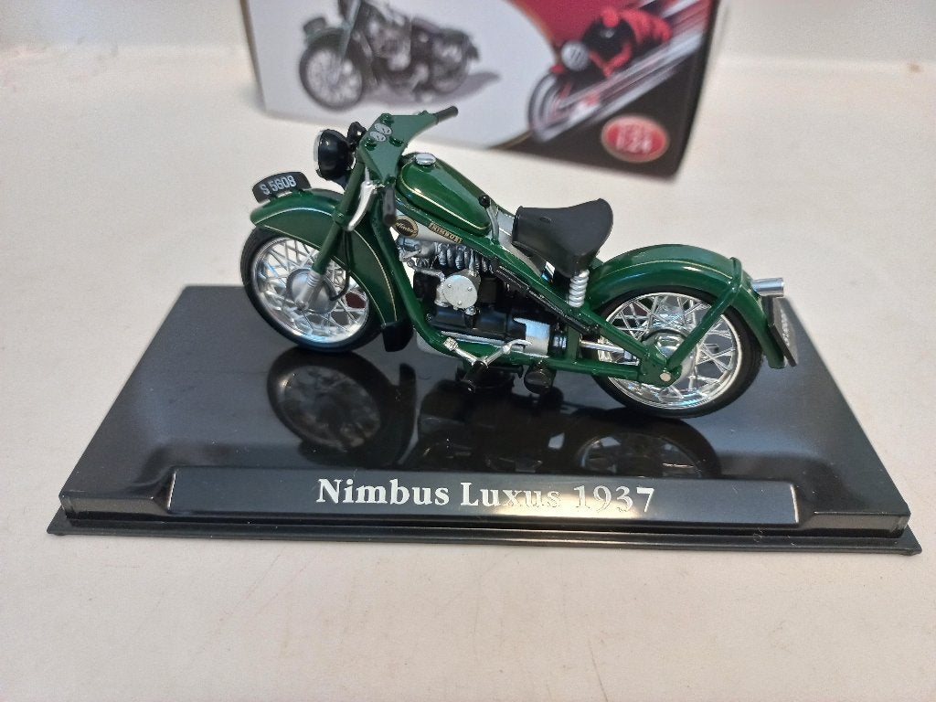 Nimbus Luxus 1937 Classic Motorbikes Atlas 1:24 G2, Hobby en Vrije tijd, Ophalen of Verzenden, Nieuw, Motor, Overige merken