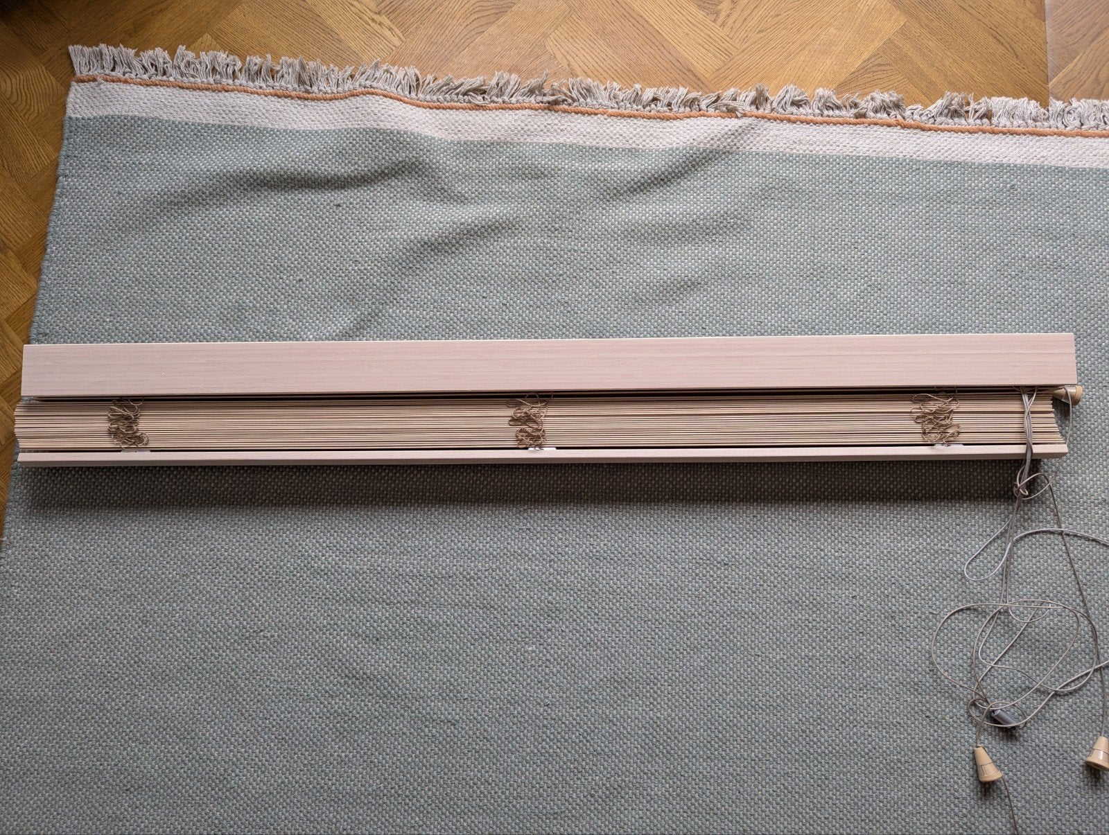Luxaflex lamellen b*h 138 *117 cm 2x, Ophalen, Beige, 117 cm, Luxaflex