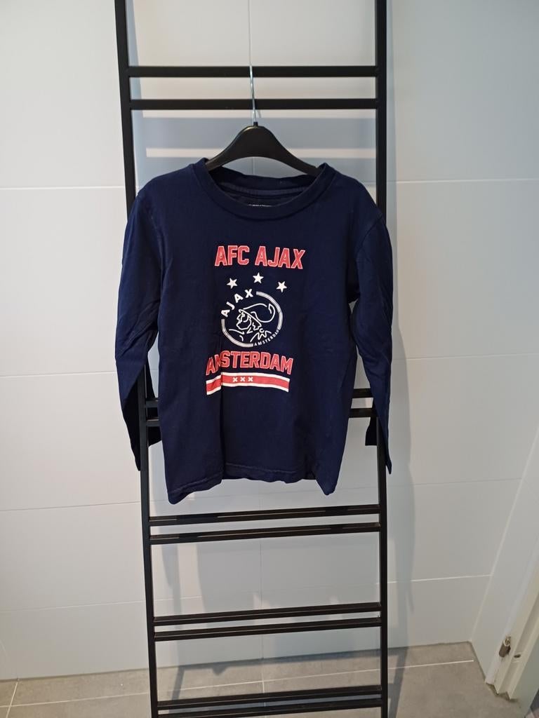 Longsleeve van Ajax, maat 128, Kinderen en Baby's, Kinderkleding | Maat 128, Gebruikt, Jongen, Shirt of Longsleeve, Ophalen of Verzenden