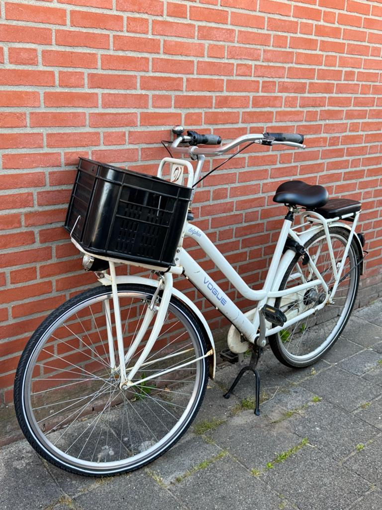 Vogue Dolphin Damesfiets met 3 versnellingen dames fiets, Gebruikt, Velgrem, Versnellingen, 50 tot 53 cm