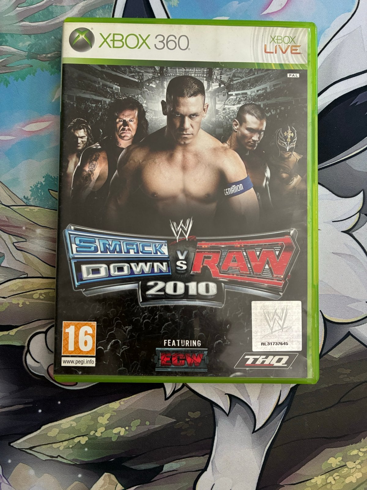 WWE Smackdown vs Raw 2010 Xbox 360, Gebruikt, Vechten, 2 spelers, Eén computer