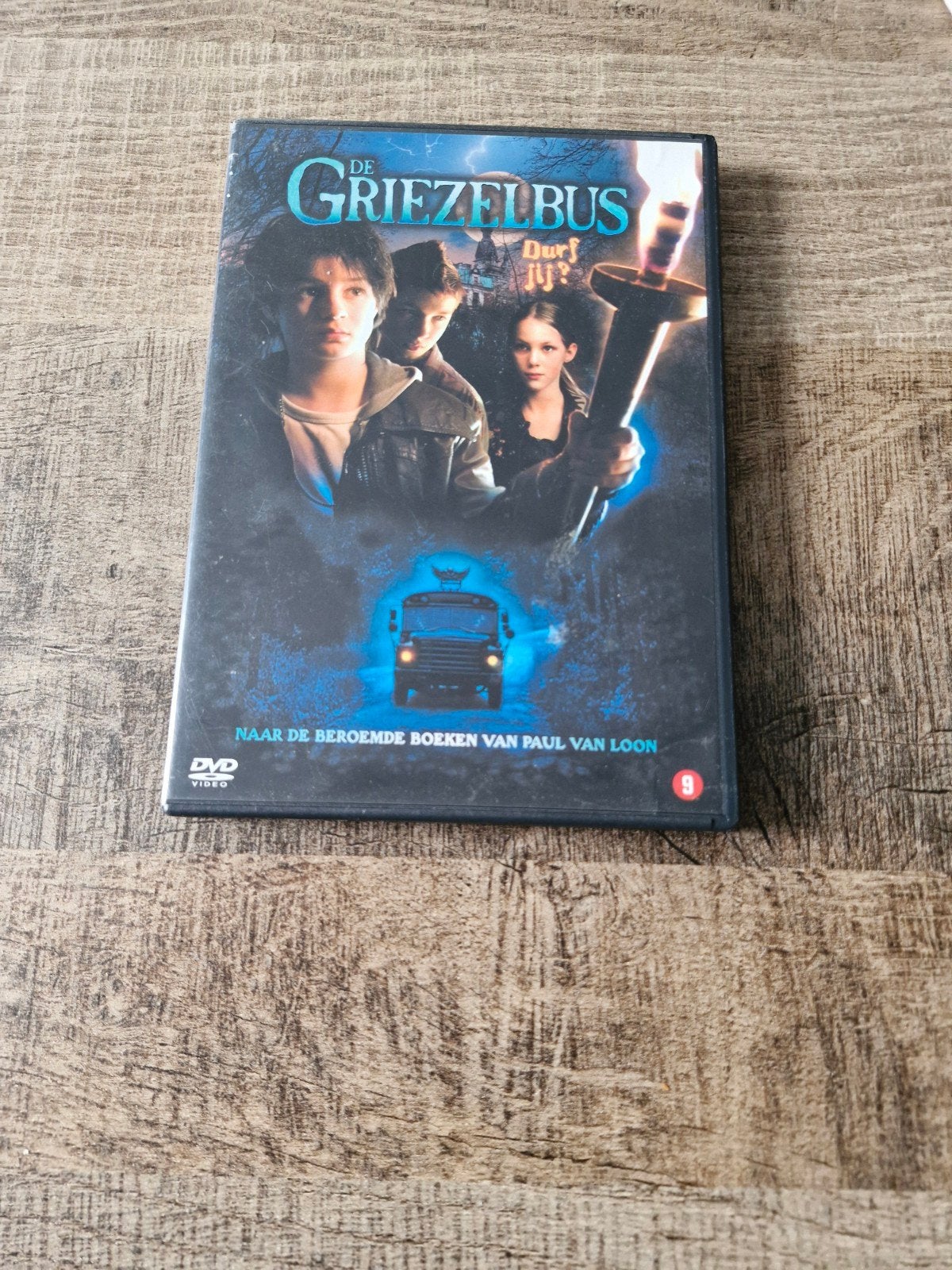 De Griezelbus DVD - Spannende film van Paul van Loon, Ophalen of Verzenden, Zo goed als nieuw, Film