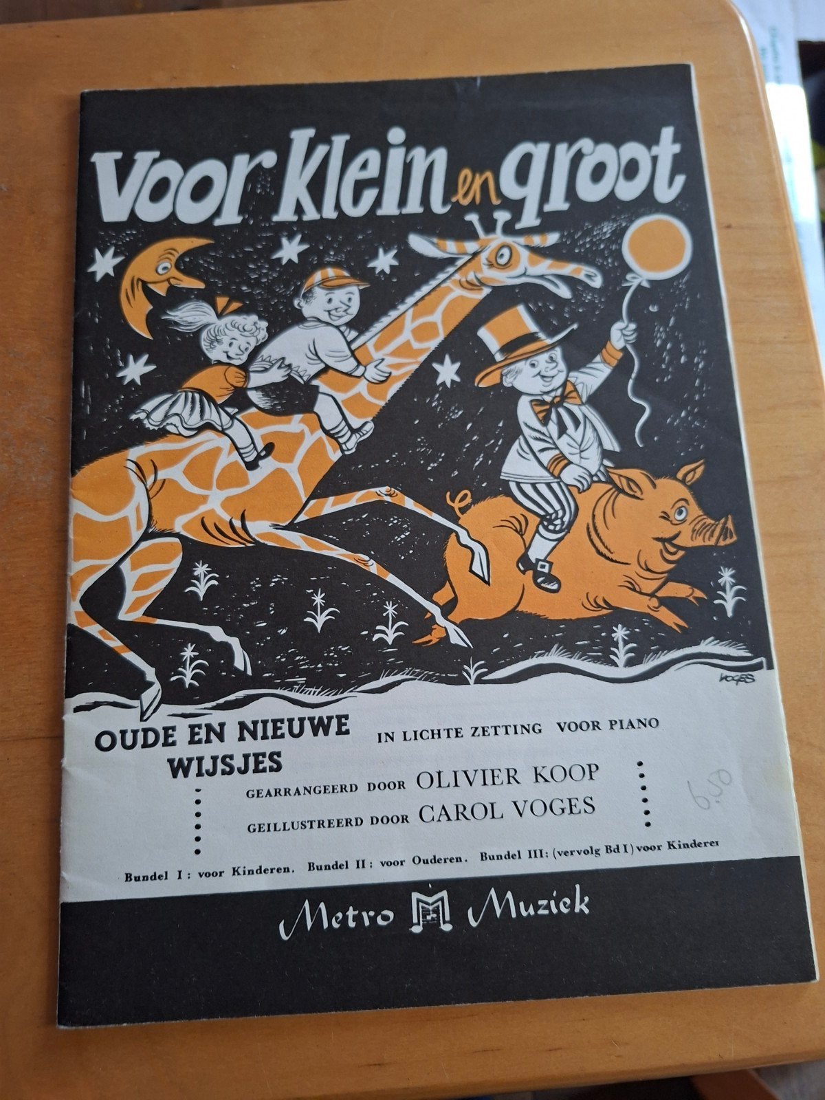 Pianoboek: Voor Klein en Groot - Oude en Nieuwe Wijskes, Ophalen of Verzenden