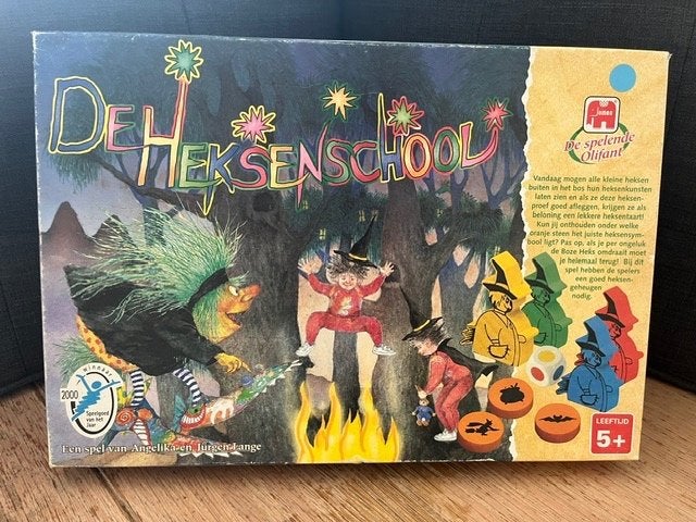 De Heksenschool spel JUMBO, Hobby en Vrije tijd, Gezelschapsspellen | Bordspellen, Ophalen of Verzenden, Zo goed als nieuw, Jumbo