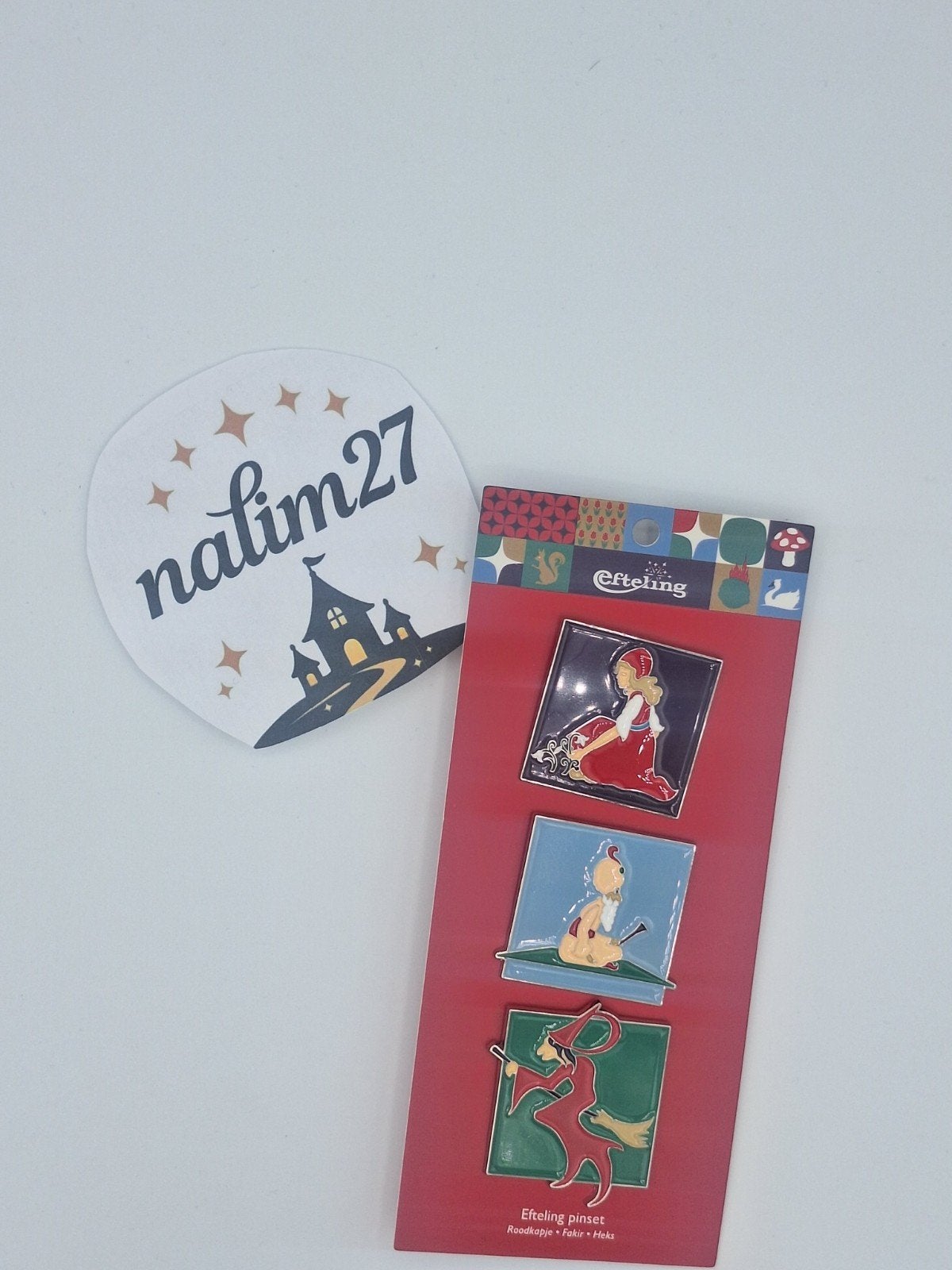 efteling geometric pins, Ophalen of Verzenden, Button of Speldje