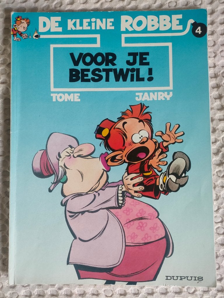 KLEINE ROBBE nr. 4 Voor je bestwil! (jfb-1€), Boeken, Eén stripboek, Ophalen of Verzenden, Gelezen