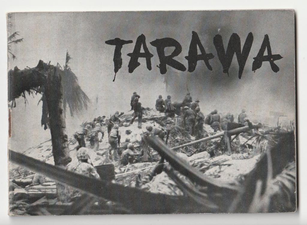 Boekje Tarawa slag Amerikaanse mariniers Pacific 1943, Amerika, Verzenden, X, Marine