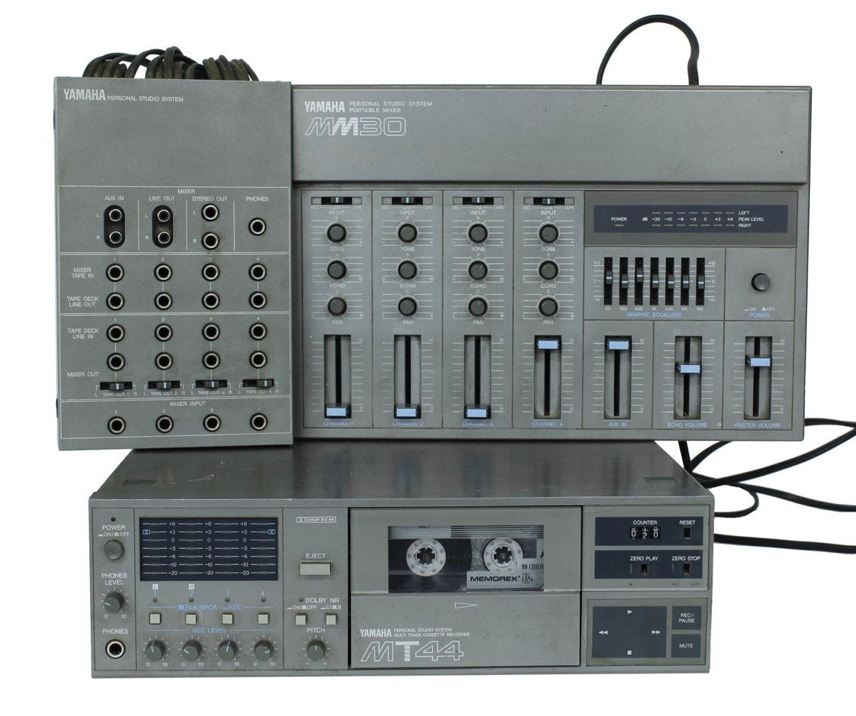 Yamaha multitrack tape MT44 compleet, Ophalen, Gebruikt