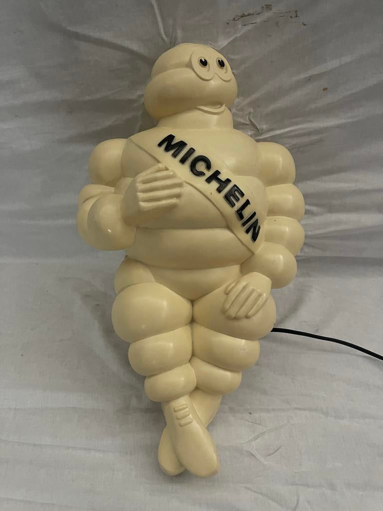 Vintage Michelin Bibendum Lamp - Uniek Verzamelobject, Ophalen of Verzenden, Overige merken