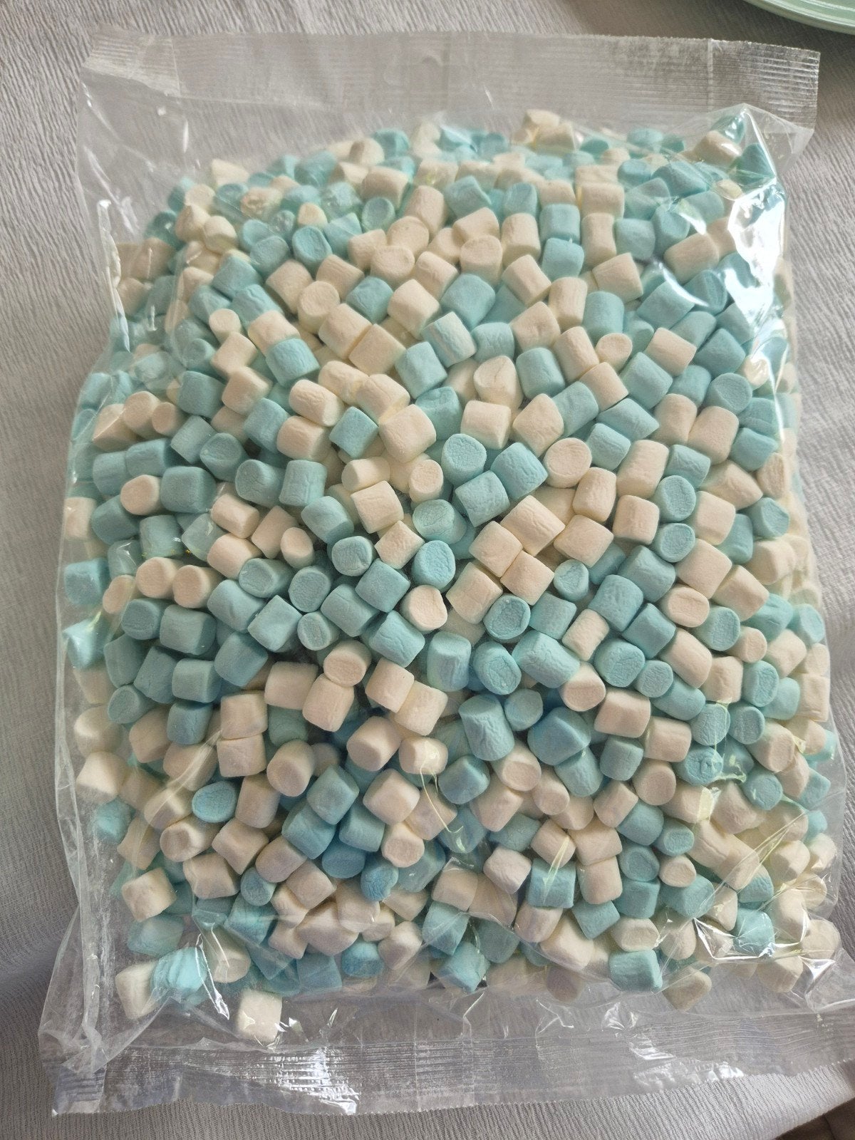 Spekjes wit/blauw, Ophalen of Verzenden